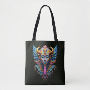 Tote Bag Divinité ailée mystique