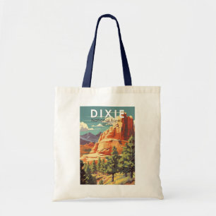 Tote Bag Dixie National Forest Utah Travel Art Vintage
