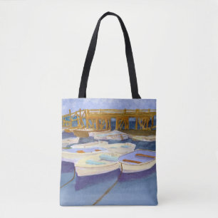 TOTE BAG DOCKS DE BATEAU DU MAINE DE POINT DE KITTERY