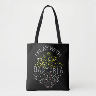 Tote Bag docteur en microbiologie technologue cadeaux Sti