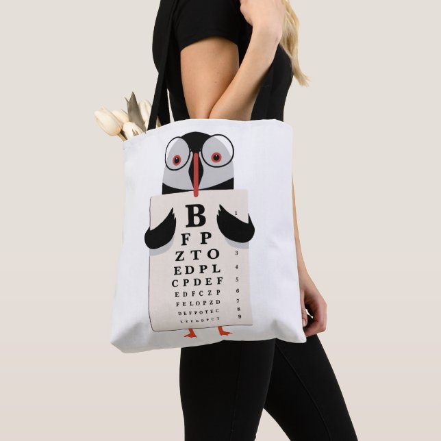Tote Bag Doctor Penguin (De près)
