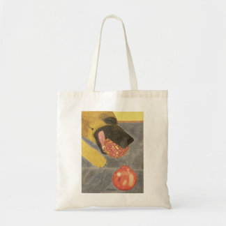 Tote Bag Dog and pomegranate bag