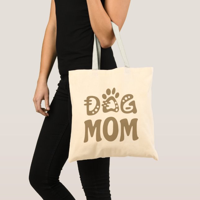Tote Bag Dog Mom (Devant (produit))