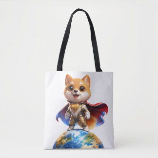 Tote Bag DOGI Hero – Save The World Tank Top