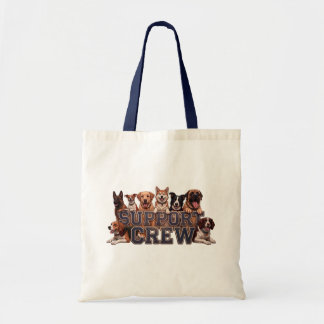 Tote Bag Dogs Support Crew | Multi Breed Owner Dog Lover