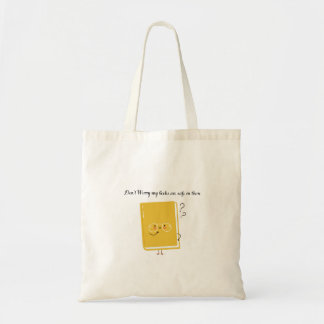 Tote Bag don worry my books are safe in there