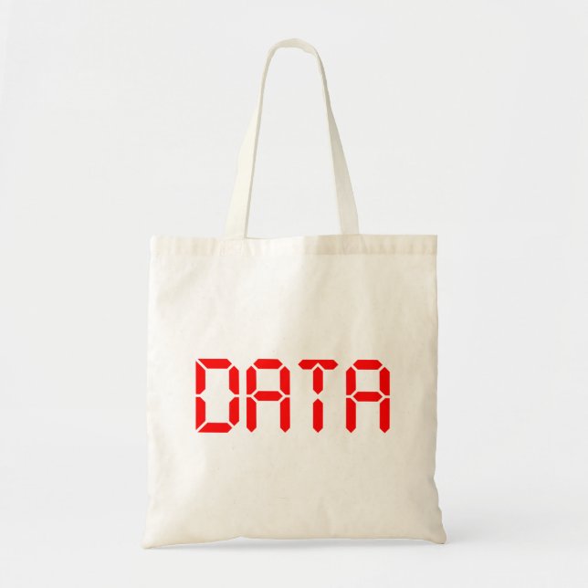TOTE BAG DONNÉES NUMÉRIQUES (Devant)