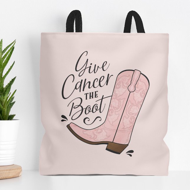 Tote Bag Donner au cancer la conscience du cancer du sein d (Créateur téléchargé)