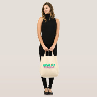 Tote Bag "Donnez-moi des papillons" Épicerie Fourre-tout