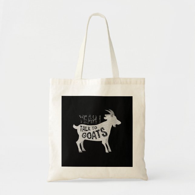 Tote Bag Dons De Chèvre Pour Les Amateurs De Chèvre Drôle (Devant)