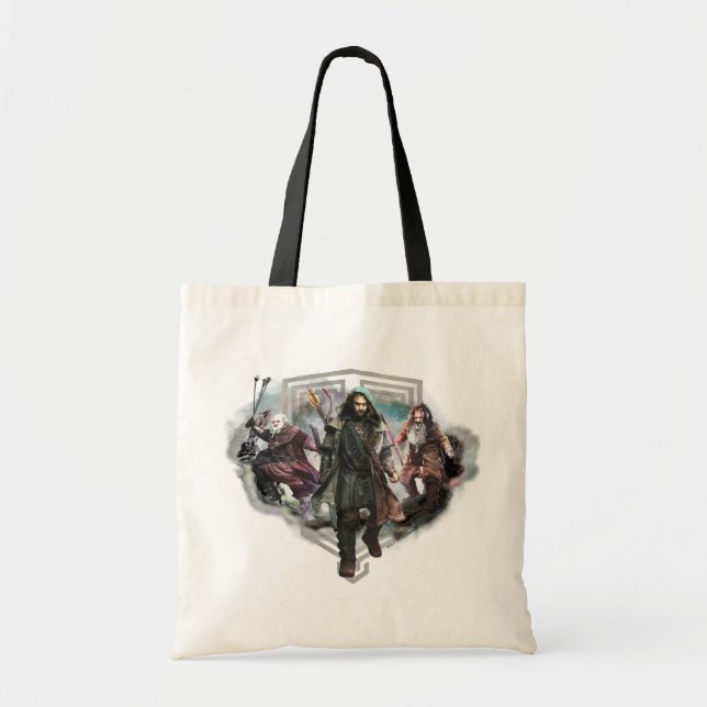 Tote Bag Dori, Kili et Bifur (Devant)