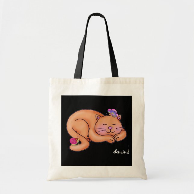 Tote Bag Dormir Kitty (Devant)