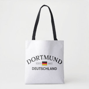 Tote Bag Dortmund Allemagne Coordonnées Allemand