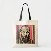 Dostoevsky dans le style d'illusion optique BAUHAU