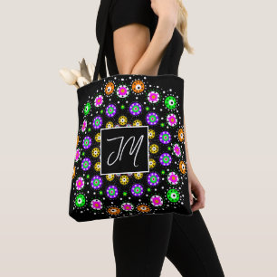 Tote Bag Dot coloré Mandala