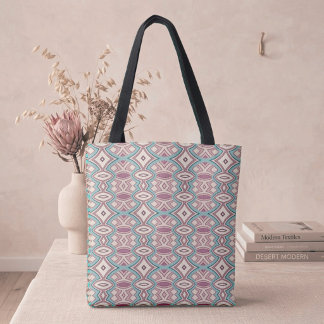 Tote Bag Douce symétrie diamant et ovale