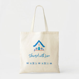 Tote Bag Douche personnalisée avec Baby shower d'amour