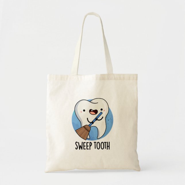 Tote Bag Douille Dentelle Dentaire Drôle Pun (Devant)