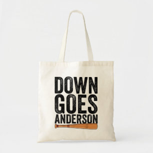 Tote Bag DOWN GOLF ANDERSON FUNNY BASEBALL cadeau ANDERSON