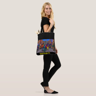 Tote Bag Doxie Town City - DÉTROIT