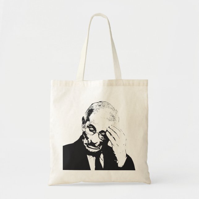 Tote Bag Dr Fauci Facepalm (Devant)