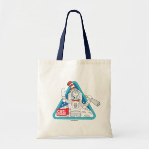Tote Bag Dr Seuss Cat in the Moon Outer Space Graphic