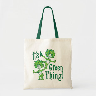 Tote Bag Dr Seuss C'est une chose verte !