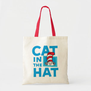 Tote Bag Dr Seuss   Chat dans le logo du Casquette