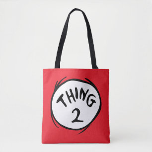 Tote Bag Dr. Seuss   Chose Un Chose Deux - Chose Deux