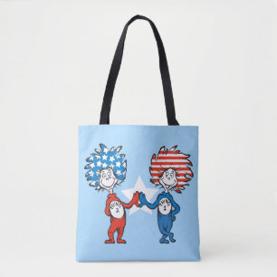 Tote Bag Dr. Seuss Chose Un Chose Deux Graphique Patrioti