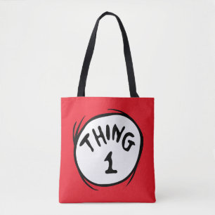 Tote Bag Dr Seuss Chose Une Chose Deux - Chose Une