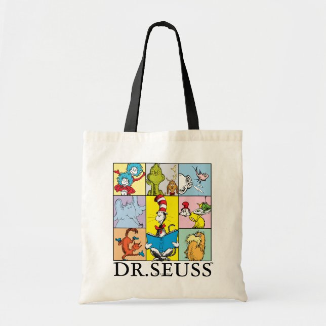 Tote Bag Dr Seuss | Graphique Histoires (Devant)