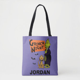 Tote Bag Dr Seuss   Hallowen Grinch Night Graphic