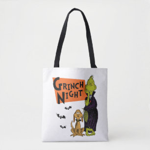 Tote Bag Dr Seuss   Hallowen Grinch Night Graphic