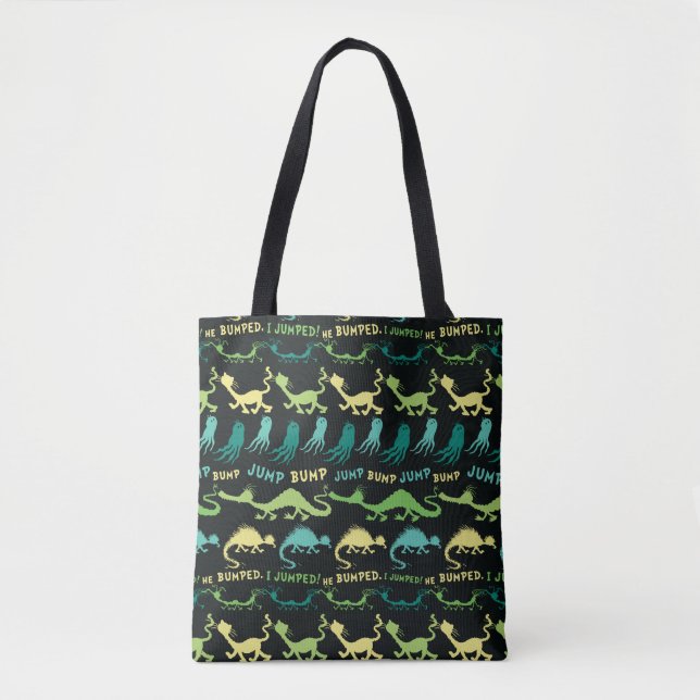 Tote Bag Dr Seuss | Motif Hallowen "Bump Jump" (Devant)