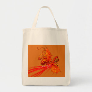 Tote Bag Dragon de respiration du feu