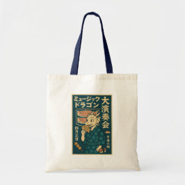 Tote Bag Dragon japonais rétro