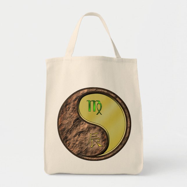 Tote Bag Dragon Virgo & Metal (Devant)