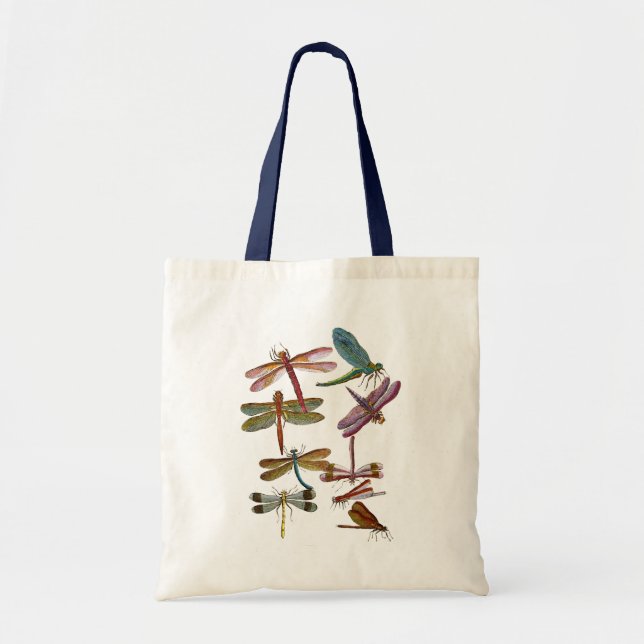 Tote Bag Dragonfly Print 4 (Devant)