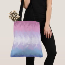 Drapeau Abstrait de la Bigender Pride Boho Pastel