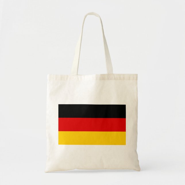 Tote Bag Drapeau allemand (Devant)