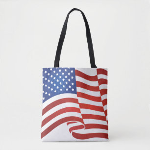 Tote Bag Drapeau américain