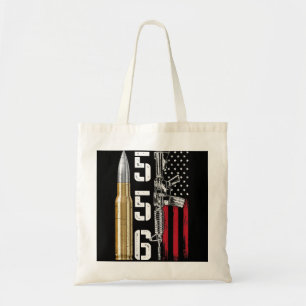 Tote Bag Drapeau Américain Ar-15 Ar15 Rifle Sling Gift Gun 