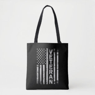Tote Bag Drapeau américain de l'armée américaine patriotiqu