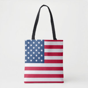 Tote Bag Drapeau américain - États-Unis d'Amérique - Patrio