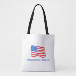 Tote Bag Drapeau américain patriotique personnalisé