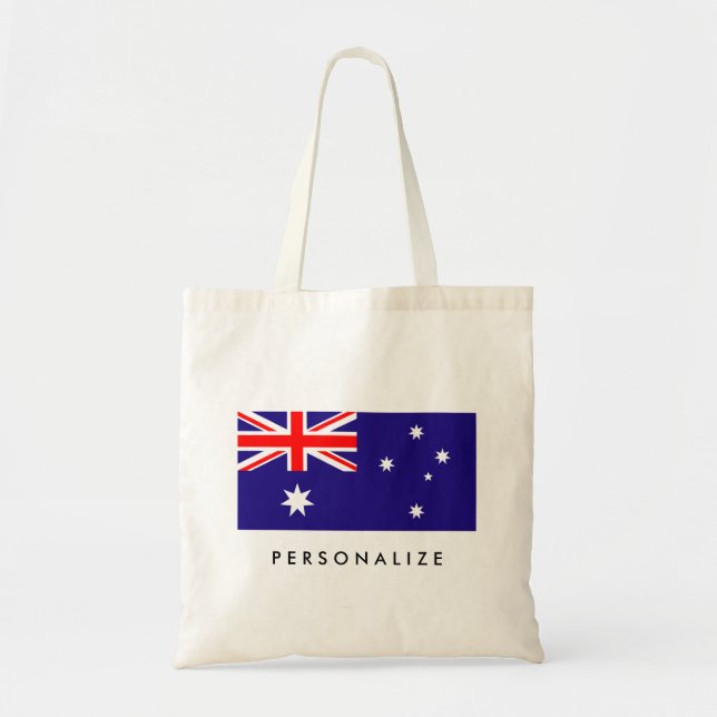 Tote Bag Drapeau australien coutume fête de l'Australie (Devant)