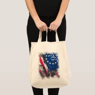 Tote Bag Drapeau Betsy Ross 1776 4 juillet patriotique