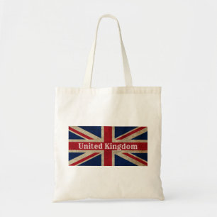 Tote Bag Drapeau britannique en détresse