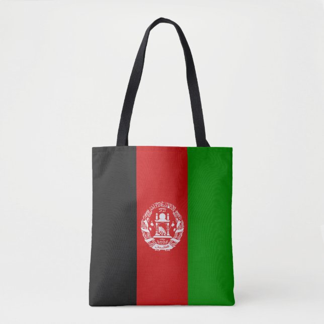 Tote Bag Drapeau cool Afghanistan (Devant)